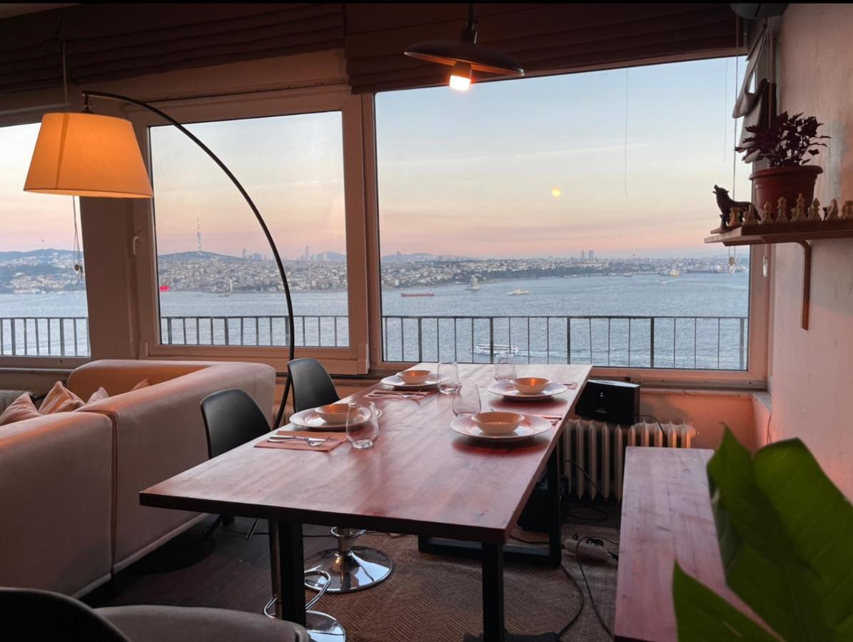 Art Loft , 270* Full Sea View In Cihangir Apartman Isztambul Kültér fotó