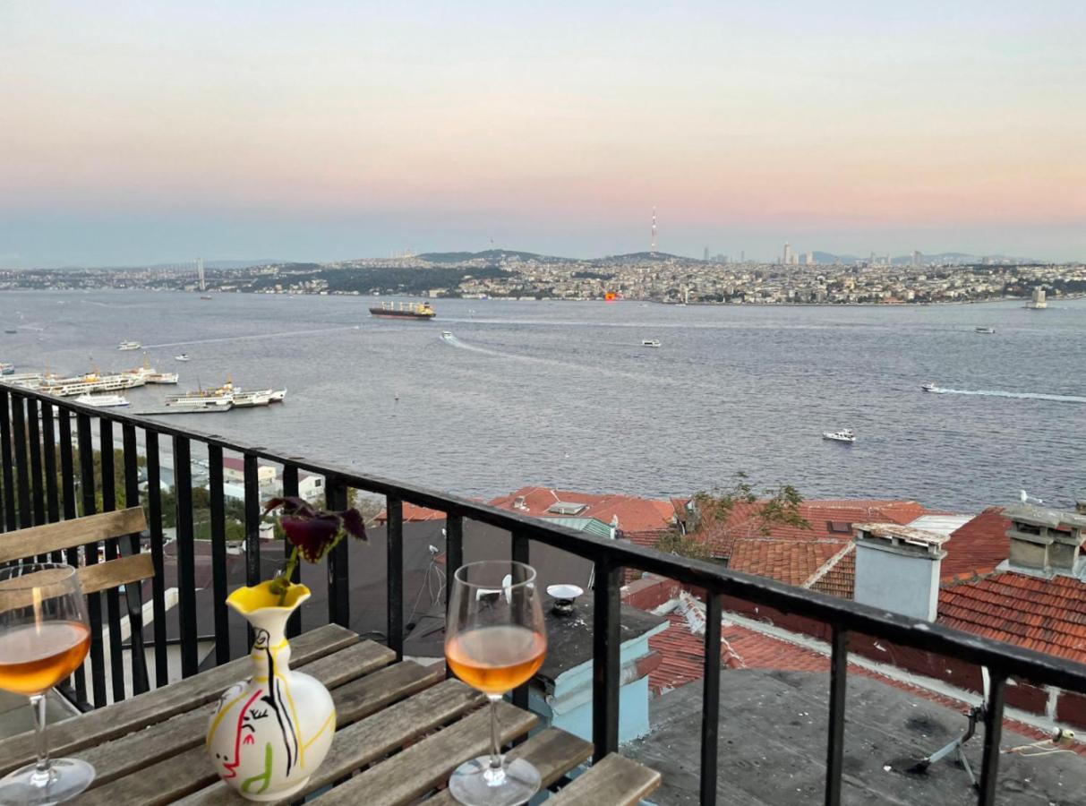 Art Loft , 270* Full Sea View In Cihangir Apartman Isztambul Kültér fotó